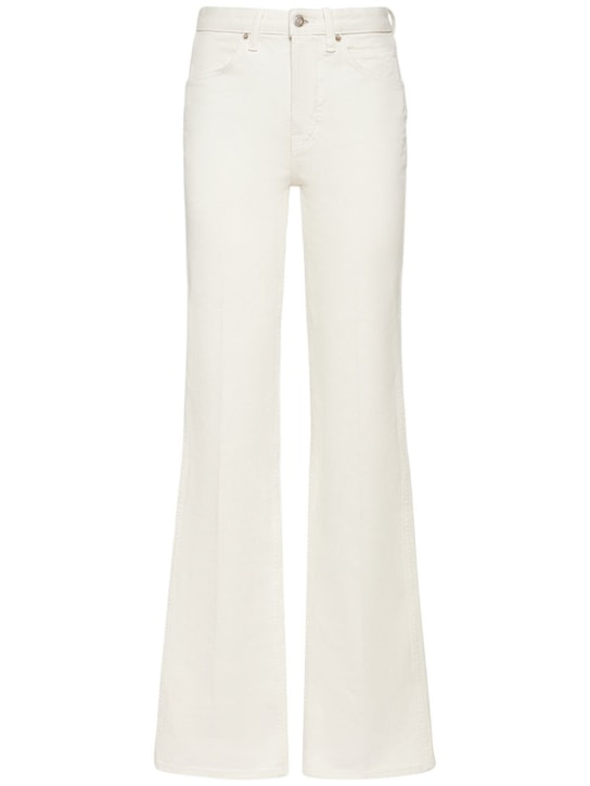 Tom Ford: Jeans aus Stretch-Denim - Weiß - women_0 | Luisa Via Roma