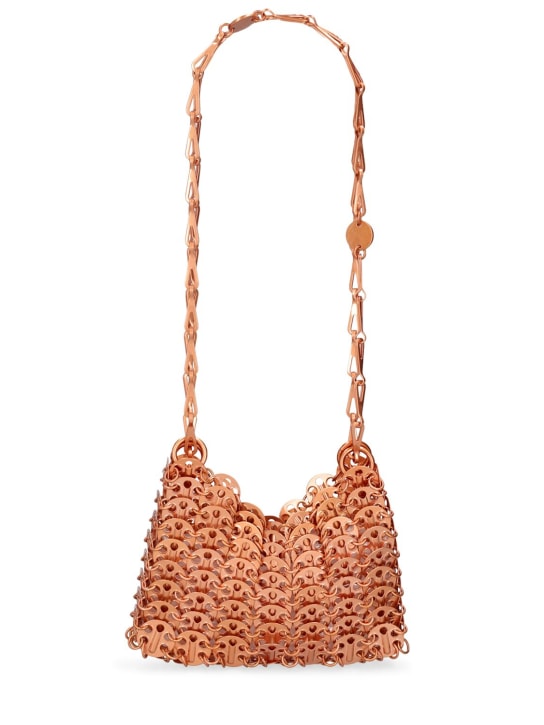 Rabanne: 1969 metallic shoulder bag - Copper - women_0 | Luisa Via Roma