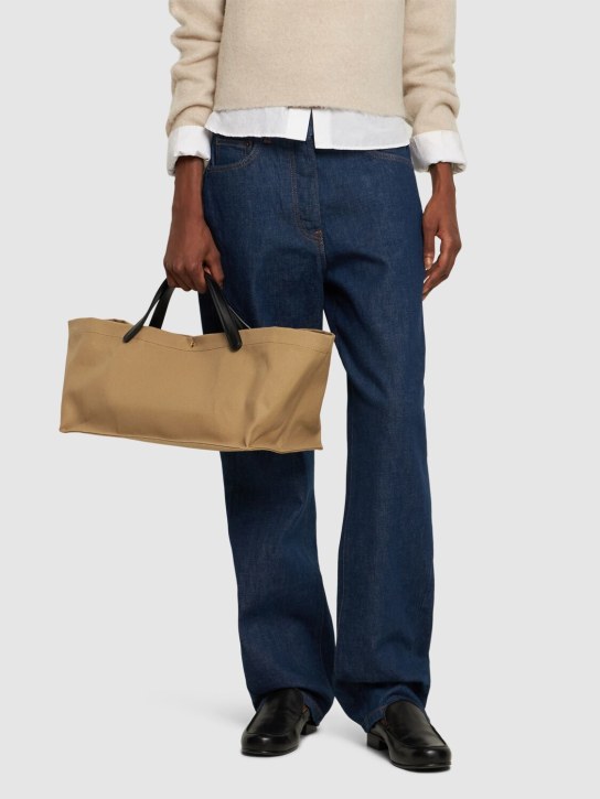 The Row: Idaho canvas top handle bag - women_1 | Luisa Via Roma