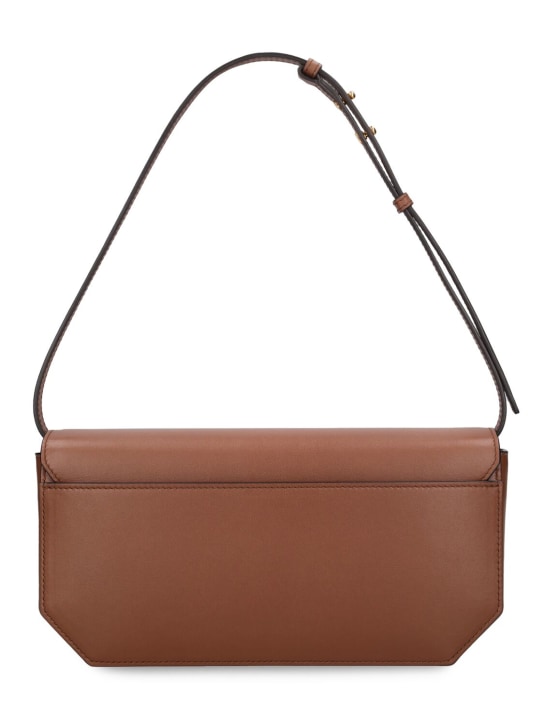 Bally: Emblem Folio大号皮革单肩包 - women_4 | Luisa Via Roma