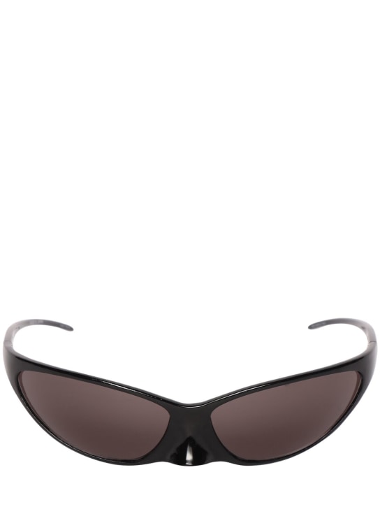 Balenciaga: BB0349S 4G metal sunglasses - Black - men_0 | Luisa Via Roma