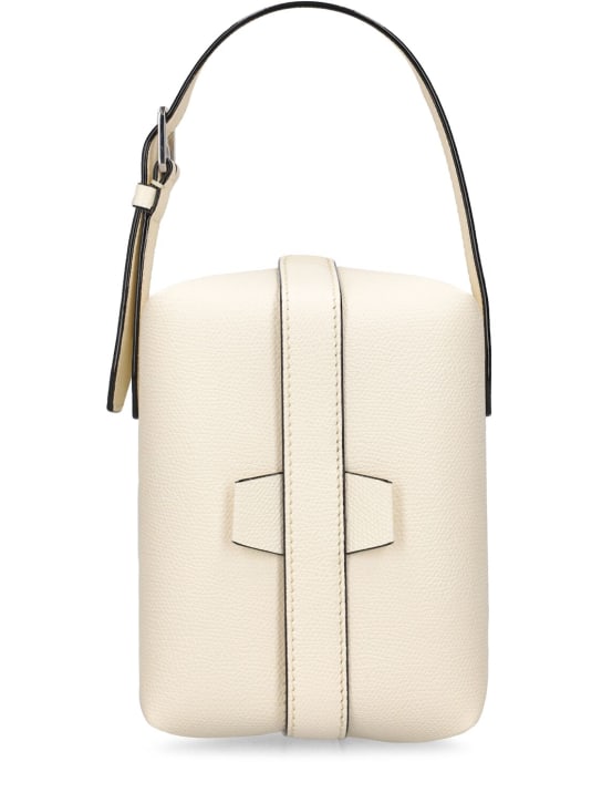 Valextra: New Tric Trac grained leather bag - women_0 | Luisa Via Roma