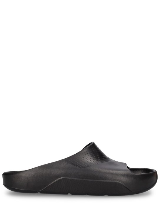 Nike: Jordan Post slide sandals - Black - men_0 | Luisa Via Roma
