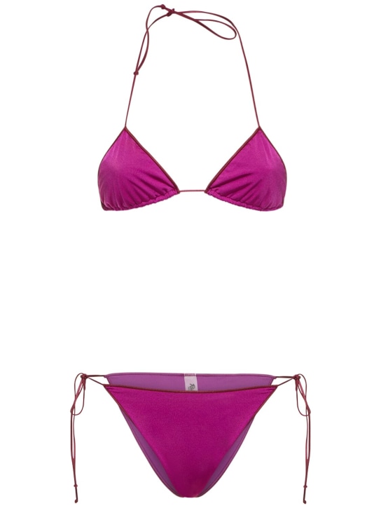 Reina Olga: Triangle bikini - Purple - women_0 | Luisa Via Roma