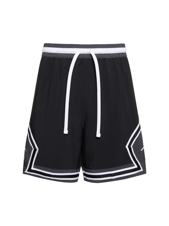 Nike: Shorts deportivos - Black/White/Dar - men_0 | Luisa Via Roma