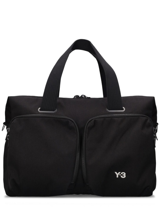Y-3: Hold all duffel bag - women_0 | Luisa Via Roma