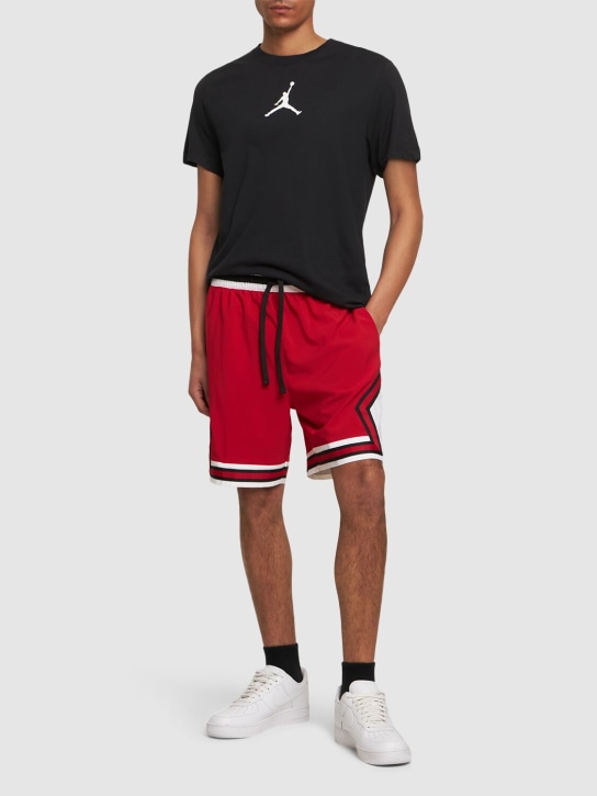 Nike: Shorts Jordan Dri-FIT Diamond - Gym Red/Black/W - men_1 | Luisa Via Roma