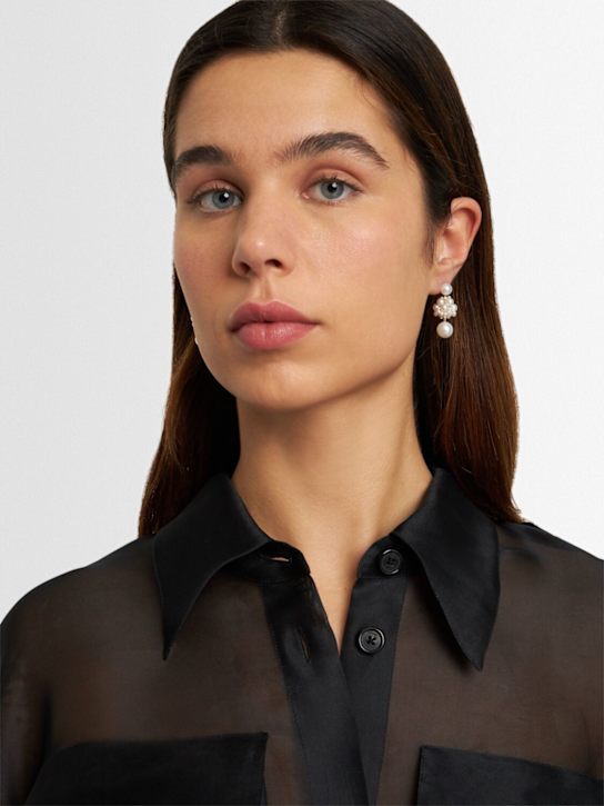 Sophie Bille Brahe: Dora 14ktゴールド＆パールピアス - women_1 | Luisa Via Roma