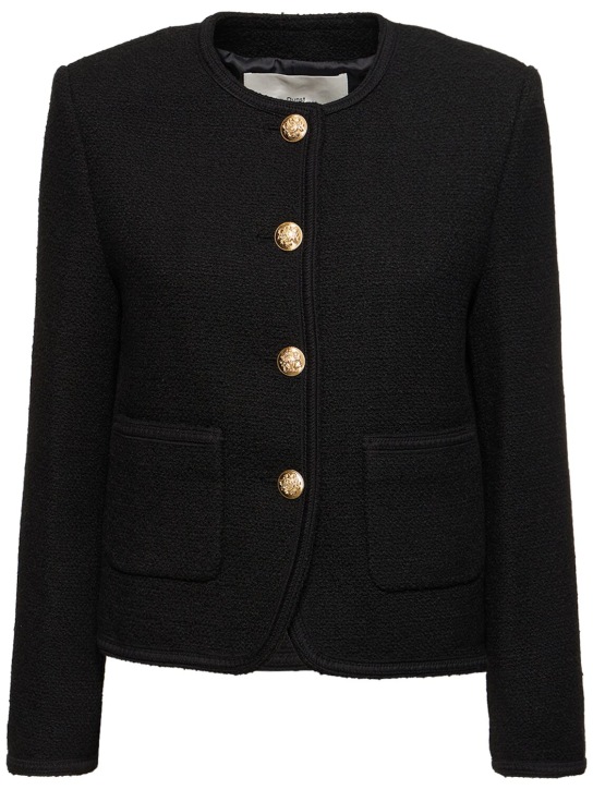 Dunst: Classic bouclé tweed jacket - women_0 | Luisa Via Roma