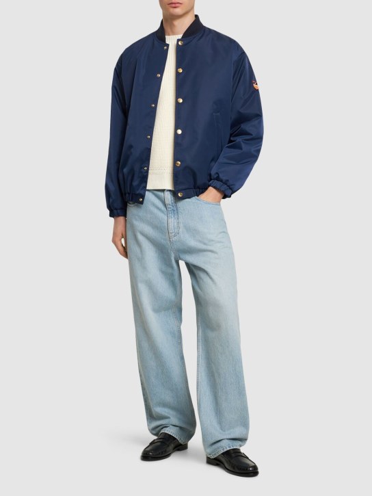 Bally: Jeans aus Baumwolldenim mit geradem Schnitt - Blau - men_1 | Luisa Via Roma