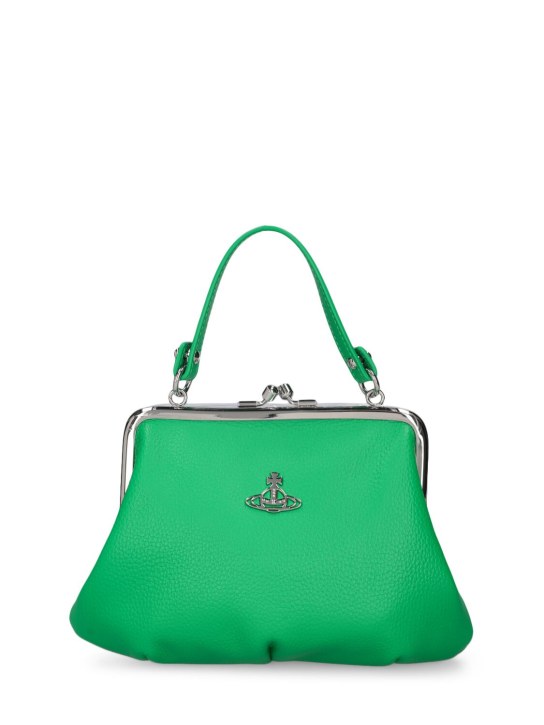 Vivienne Westwood: Granny Frame faux leather bag - Bright Green - women_0 | Luisa Via Roma
