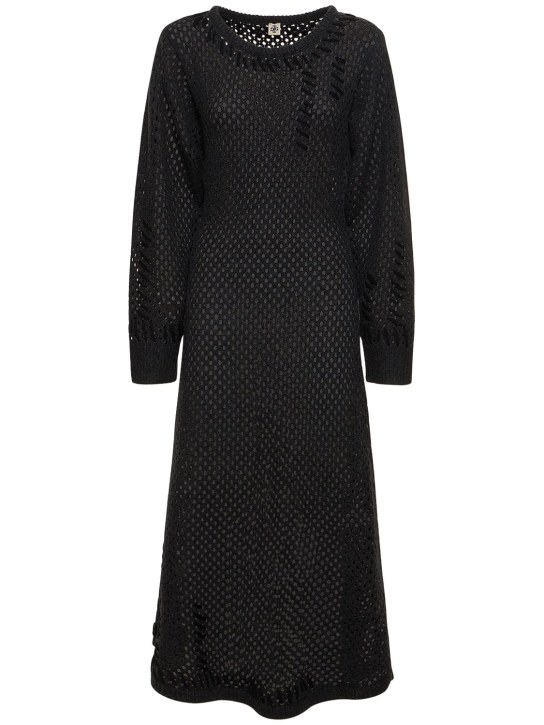The Garment: Canada long wool maxi dress - Grey - women_0 | Luisa Via Roma