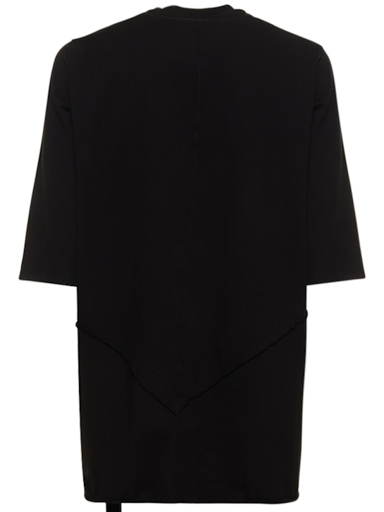 Rick Owens DRKSHDW: Jumbo s/s cotton t-shirt - men_4 | Luisa Via Roma