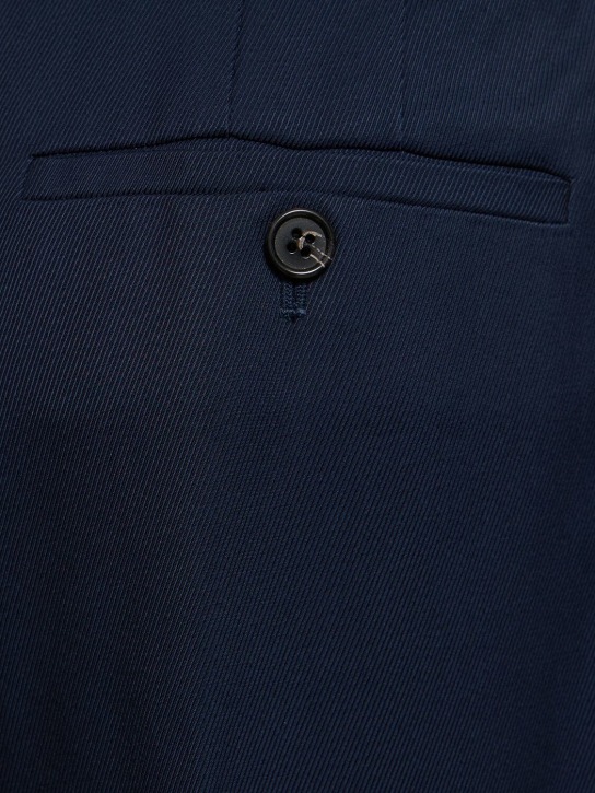 Theory: Pleated viscose wide pants - women_3 | Luisa Via Roma