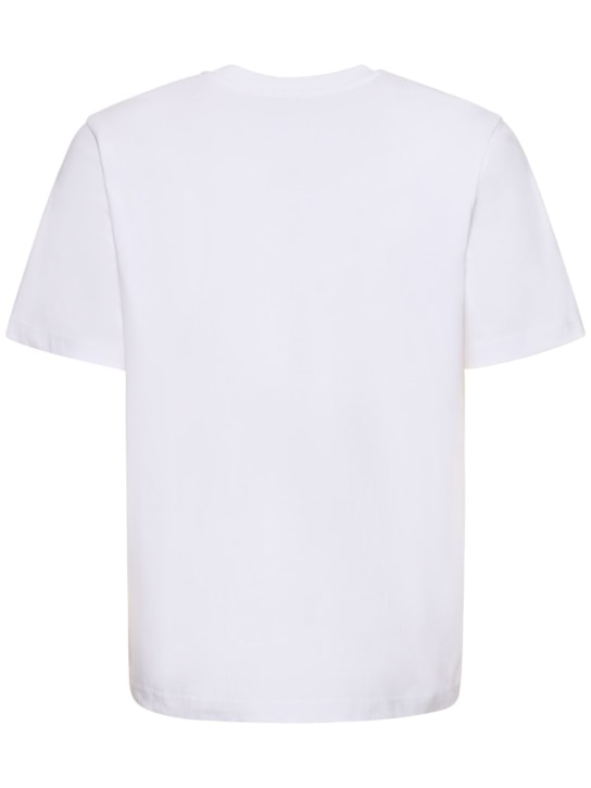 Casablanca: Statue en Marbre printed t-shirt - men_4 | Luisa Via Roma