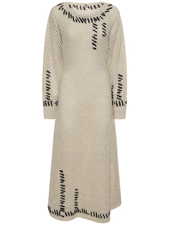 The Garment: Langes Maxikleid aus Wolle „Canada“ - Beige - women_0 | Luisa Via Roma