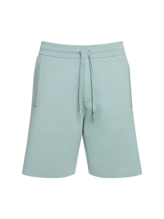 Alphatauri: Shorts con cordones - Dusty Mint - men_0 | Luisa Via Roma