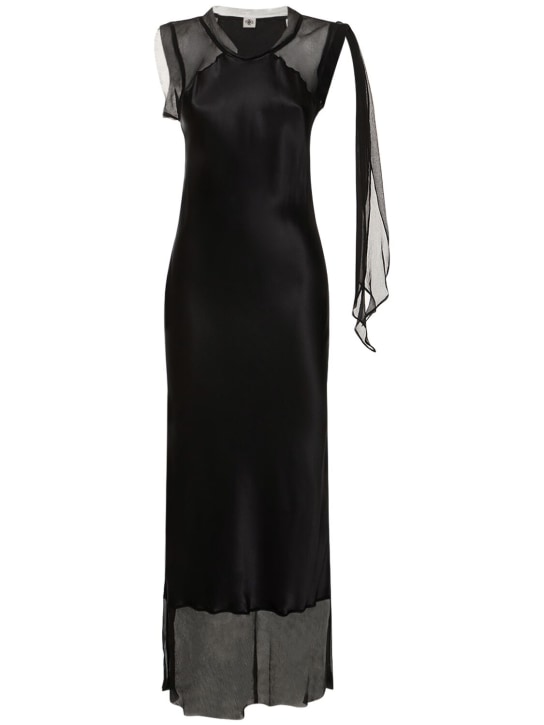 The Garment: Vestido maxi de seda - Negro - women_0 | Luisa Via Roma