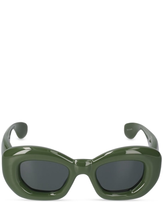 Loewe: Inflated round sunglasses - women_0 | Luisa Via Roma