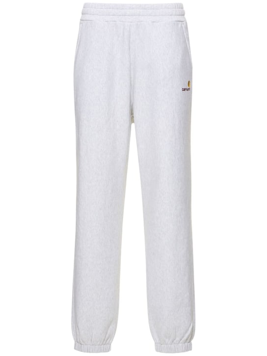 Carhartt WIP: Pantalones deportivos de algodón - Ash Heather - women_0 | Luisa Via Roma