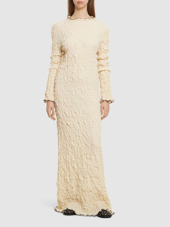 The Garment: Valetta stretch cotton long dress - White - women_1 | Luisa Via Roma