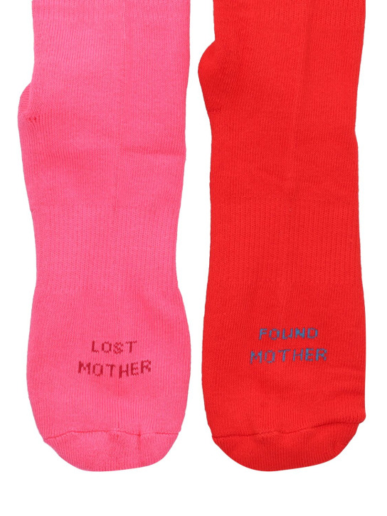 Mother: Baby Steps cotton blend socks - Multicolor - women_1 | Luisa Via Roma