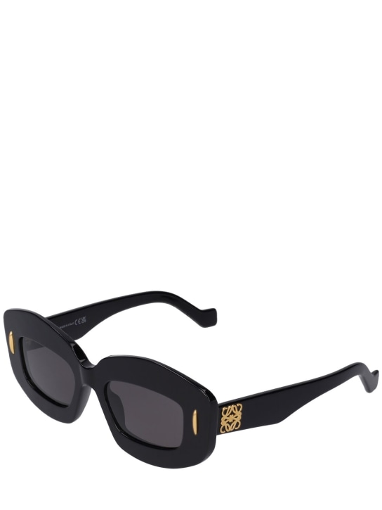 Loewe: Sonnenbrille aus Acetat „Chunky Anagram“ - Schwarz - women_1 | Luisa Via Roma