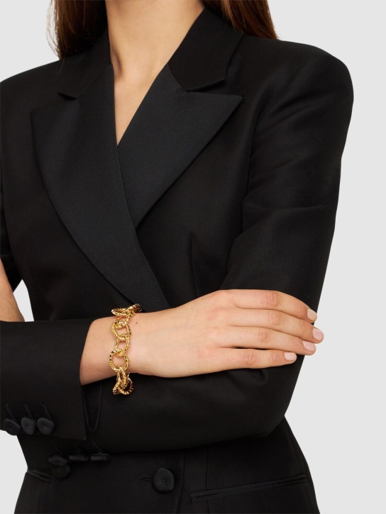Paola Sighinolfi: Cress chain bracelet - Gold - women_1 | Luisa Via Roma