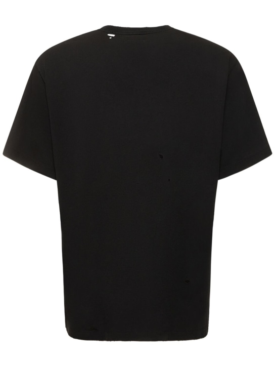 Doublet: Camiseta DB de algodón con logo - Negro - men_4 | Luisa Via Roma
