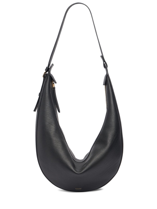 Khaite: Augustina hobo leather shoulder bag - women_0 | Luisa Via Roma