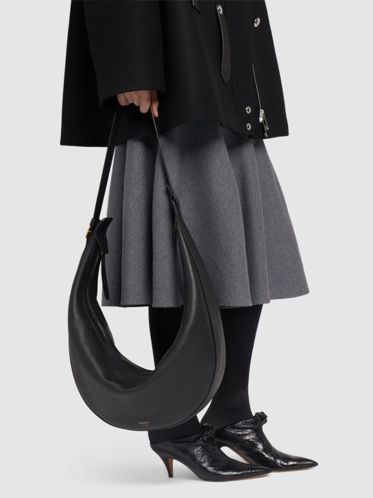 Khaite: Augustina hobo leather shoulder bag - women_1 | Luisa Via Roma