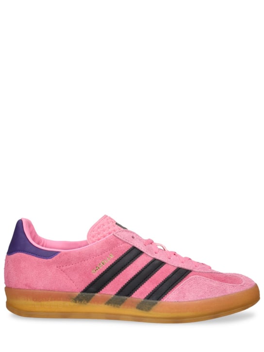 adidas Originals: Gazelle Indoor sneakers - Pink/Black - women_0 | Luisa Via Roma