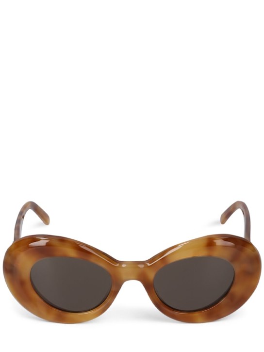 Loewe: Curvy acetate sunglasses - women_0 | Luisa Via Roma