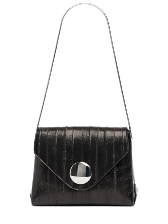 Khaite: Bobbi leather shoulder bag - women_0 | Luisa Via Roma