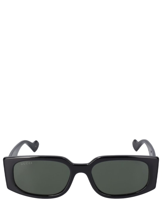 Gucci: GG1534S injected sunglasses - Black/Grey - women_0 | Luisa Via Roma
