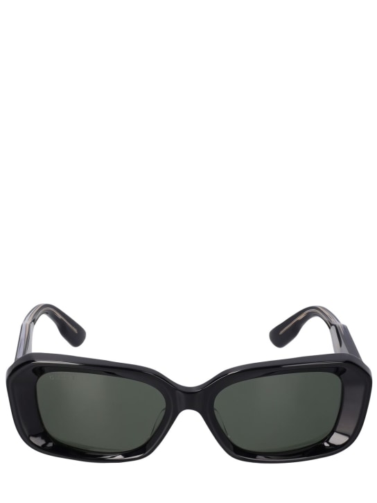 Gucci: GG1531SK acetate sunglasses - Nero/Grigio - women_0 | Luisa Via Roma