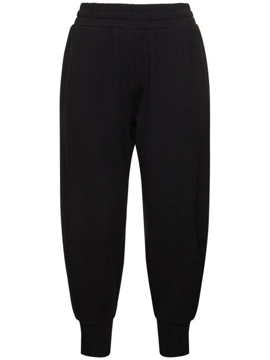Varley: Relaxed fit high waist sweatpants - Black - women_0 | Luisa Via Roma