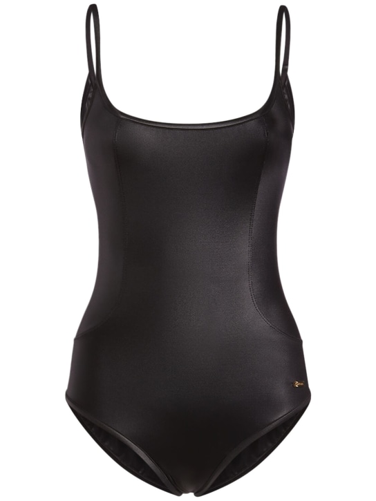 Tom Ford: Laminated one piece swimsuit - women_0 | Luisa Via Roma