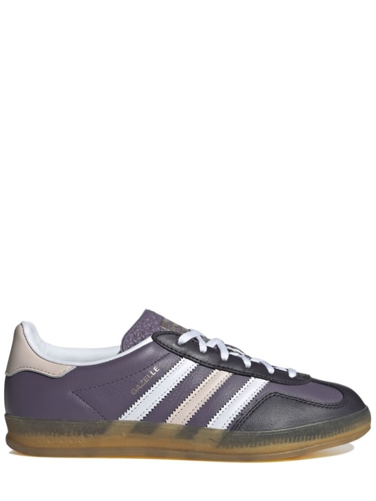 adidas Originals: Sneakers Gazelle Indoor - Púrpura/Blanco - men_0 | Luisa Via Roma