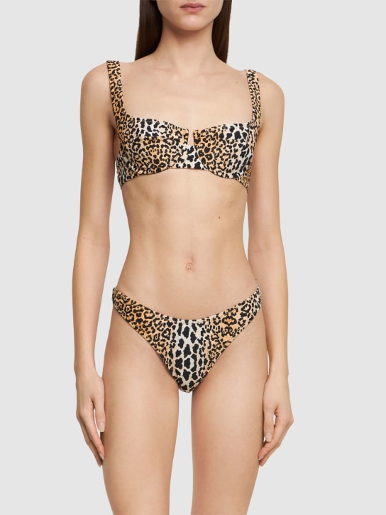 Reina Olga: Brigitte underwired printed bikini - Leopard - women_1 | Luisa Via Roma