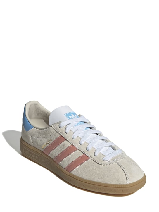 adidas Originals: Sneakers Munchen 24 - Beige - men_1 | Luisa Via Roma