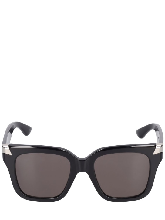 Alexander McQueen: AM0440S Acetate sunglasses - Black - women_0 | Luisa Via Roma