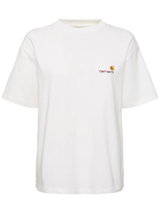 Carhartt WIP: American Script loose fit t-shirt - women_0 | Luisa Via Roma