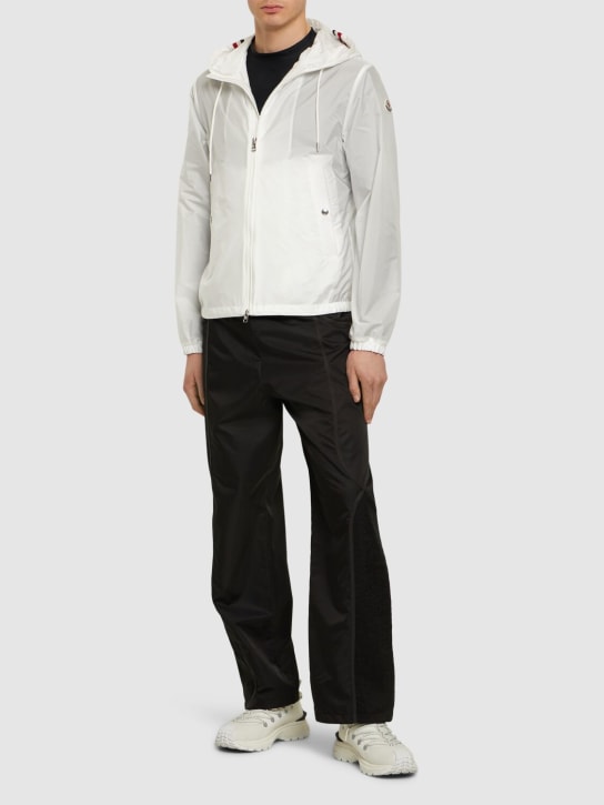 Moncler: Grimpeurs hooded nylon jacket - Beyaz - men_1 | Luisa Via Roma
