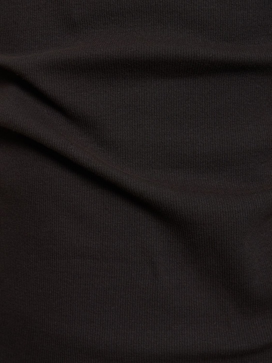 Entire Studios: Rib cotton tank top - Soot - men_1 | Luisa Via Roma