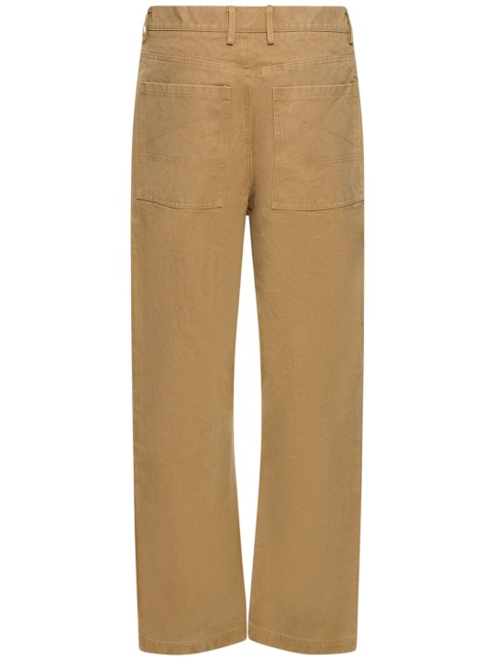 Entire Studios: Task cotton wide leg pants - Dust - men_4 | Luisa Via Roma