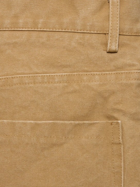 Entire Studios: Task cotton wide leg pants - Dust - men_3 | Luisa Via Roma
