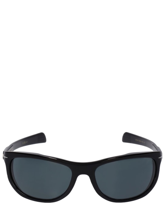 DB Eyewear by David Beckham: Runde Sonnenbrille aus Acetat „DB“ - Schwarz - men_0 | Luisa Via Roma