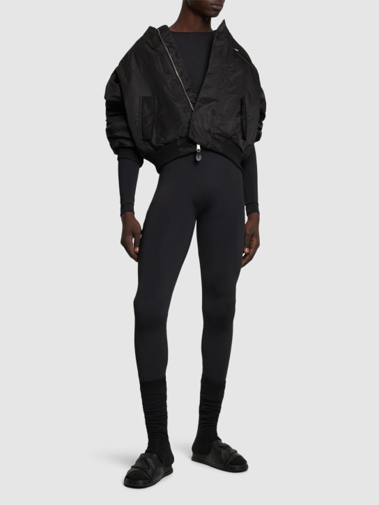 Entire Studios: Nylon long sleeve jumpsuit - men_1 | Luisa Via Roma