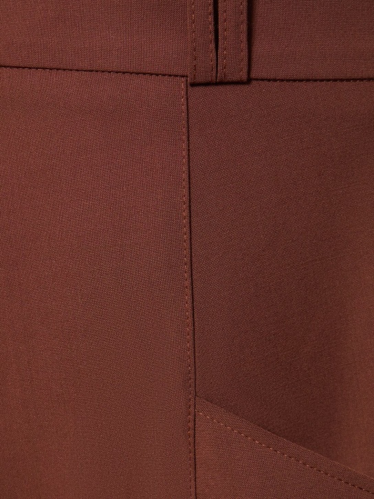 Bonsai: Oversize wool blend pants - men_3 | Luisa Via Roma